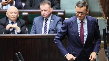 Wojna na prawicy. Kaczyński oskarża Morawieckiego. "Długo się zastanawiałem"