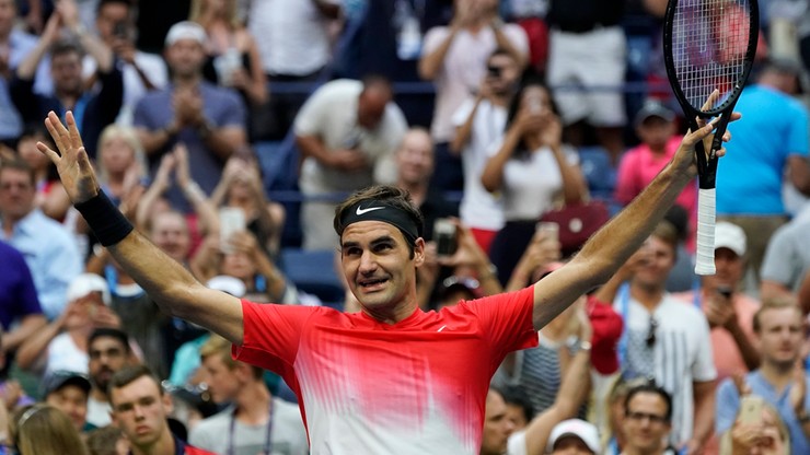 US Open: Federer w trzeciej rundzie po kolejnym pięciosetowym meczu