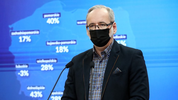 Minister zdrowia Adam Niedzielski o prognozach pandemii. "Dopiero zaczynamy piątą falę"