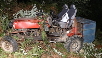 Tragedia w Małopolsce. Traktor przygniótł 73-latka