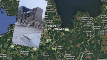 Runął budynek koło Petersburga. Ukraińcy: Rosja szkoliła tam ochotników na front