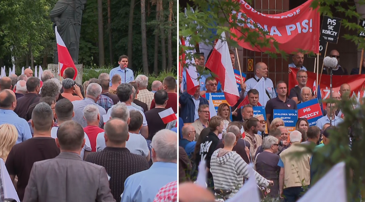 Stalowa Wola. Wiec PO i kontrmanifestacja, na którą zaprasza prezydent miasta. Zamieszanie wokół HSW