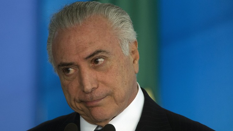 Prezydent Brazylii oskarżony o przyjmowanie łapówek. Procesu nie będzie