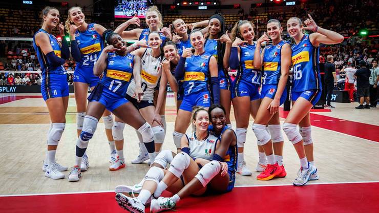 1. Włochy - złoty medal