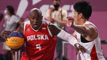 Tokio 2020: Porażka i zwycięstwo Polaków w pierwszym dniu turnieju koszykówki 3x3