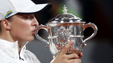 Roland Garros: Świat sportu zachwycony Świątek