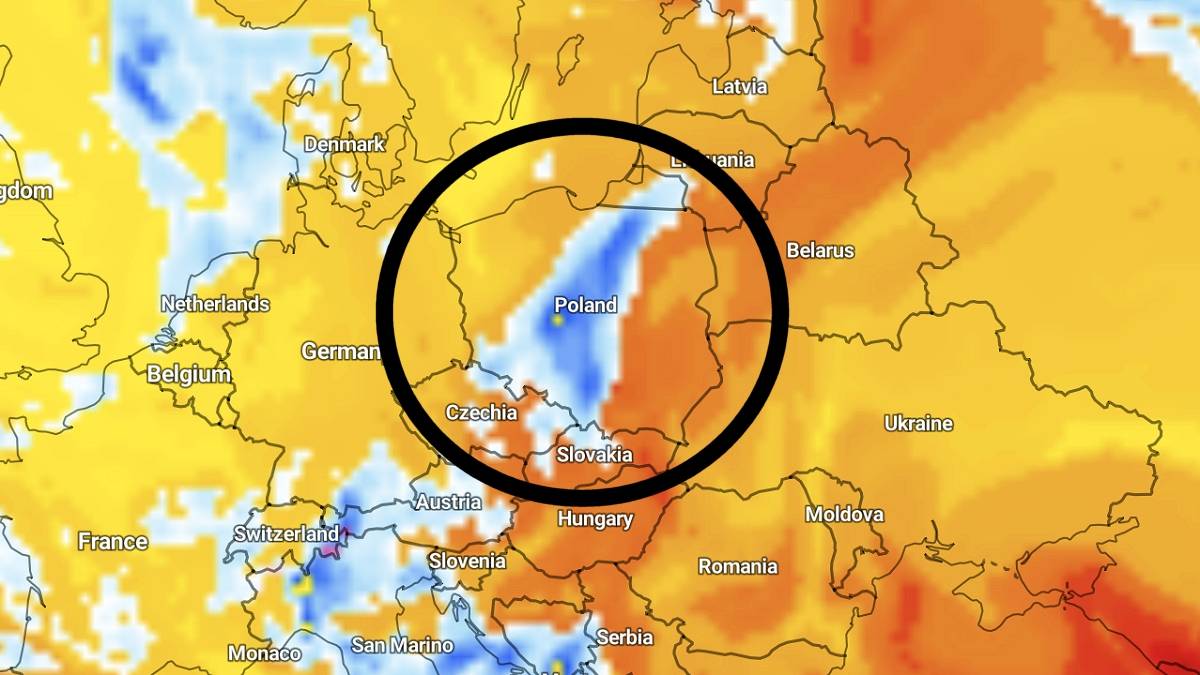 Cyklon Tomasz nad Polską. W tych regionach możliwe nawałnice