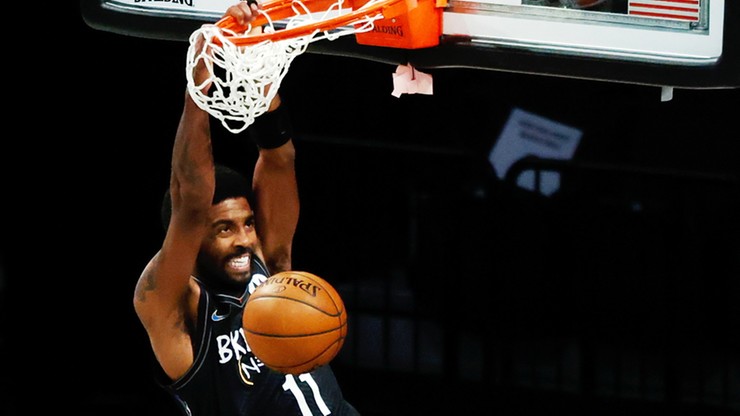 NBA: Kyrie Irving poprowadził Nets do wygranej w nowojorskich derbach