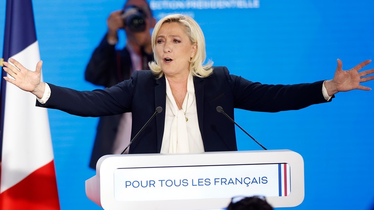 Wybory we Francji. Marine Le Pen: nigdy się nie poddam i nie odejdę z polityki