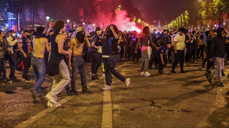 Paryż po finale Ligi Mistrzów 2024/2025