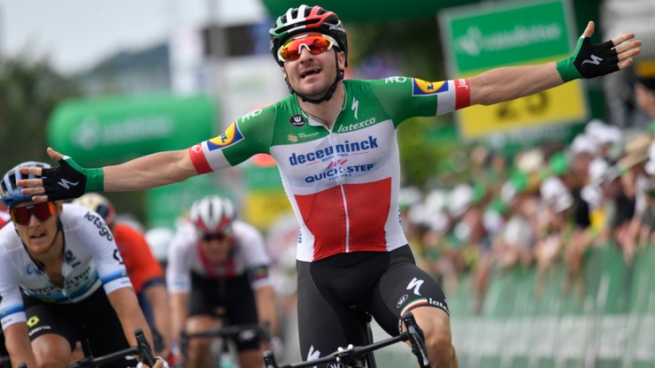Tour de Suisse: Viviani wygrał 4. etap. Sagan nadal liderem