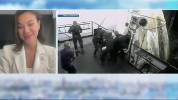 Polski astronauta wrócił na Ziemię. Uznańska-Wiśniewska: Szczęście i ulga