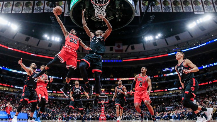 NBA: Raptors najlepszą drużyną Atlantic Division, powrót Antetokounmpo