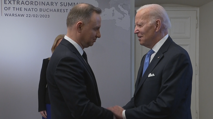 Prezydent USA w Polsce. Joe Biden na spotkaniu Bukaresztańskiej Dziewiątki