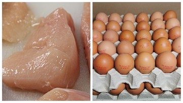 Salmonella w mięsie kurczaka i jajkach. Produkty wycofane ze sprzedaży