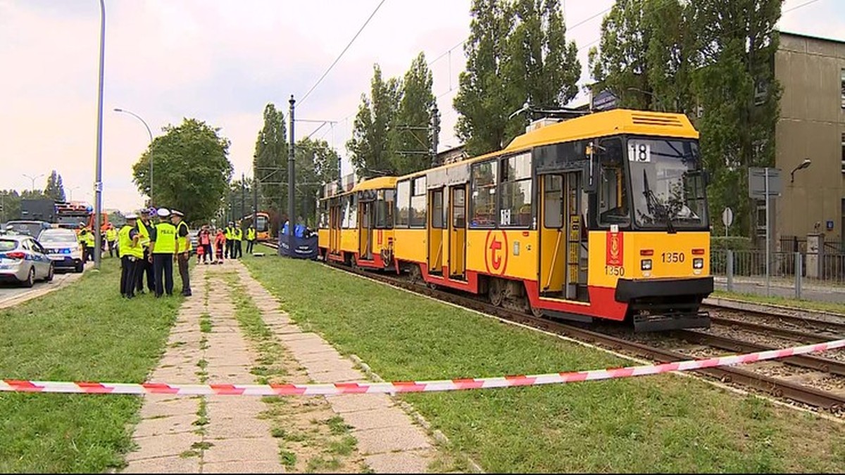 Warszawa: 4-latek zginął podczas wysiadania z tramwaju. Motorniczy usłyszał zarzuty