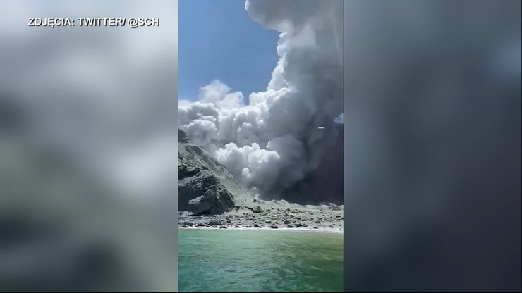 Wybuch wulkanu w Nowej Zelandii. Co najmniej 5 osób zginęło, a ponad 30 jest rannych [WIDEO]