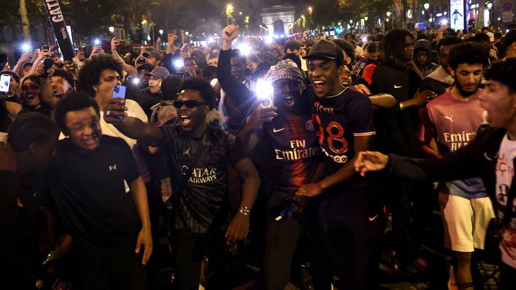 Paryż po finale Ligi Mistrzów 2024/2025