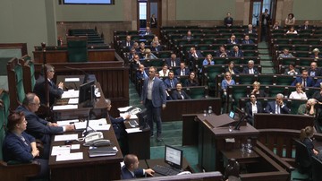 Nitras ukarany za "przerywanie przemówienia premiera 32 razy". "To nękanie i mobbing"