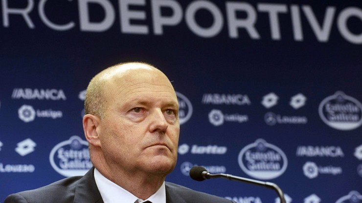 Deportivo La Coruna zwolniło trenera