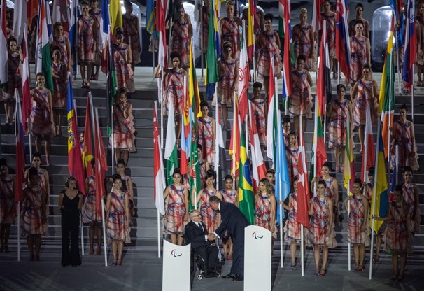 Paraolimpiada: Białoruski oszczepnik wystąpił z flagą Rosji