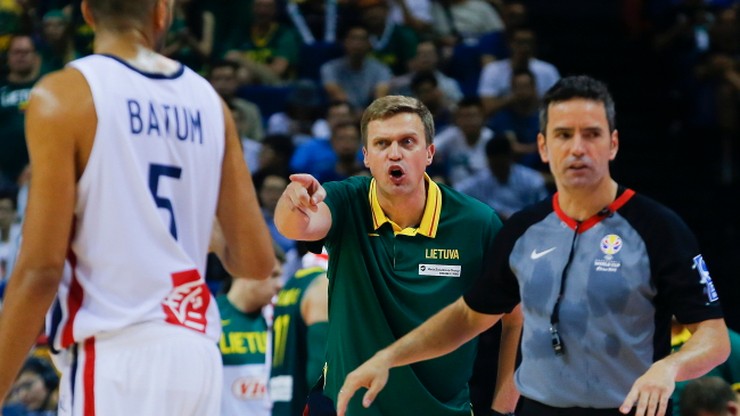MŚ koszykarzy: FIBA zawiesiła sędziów meczu Francja - Litwa