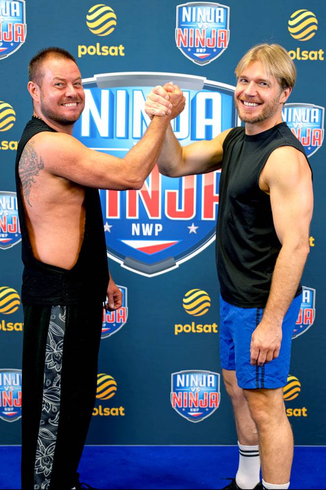 2026-03-16 Bartek Wrona i Tomasz Ciachorowski w „Ninja vs Ninja”