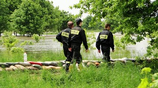 31.05.2020 09:00 Na skutek ulewnych deszczy rzeki przekraczają stany alarmowe. Możliwe są lokalne podtopienia