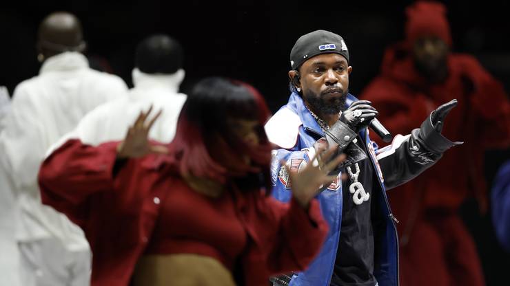 Kendrick Lamar wystąpił podczas Halftime Show