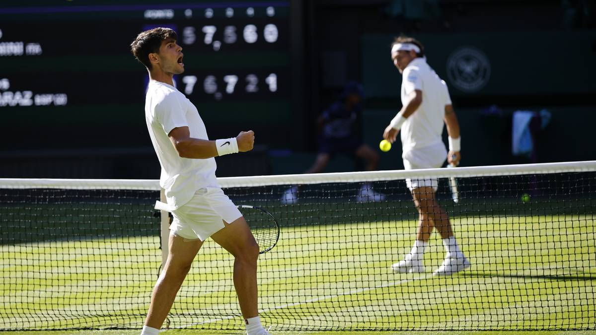 Nieprawdopodobny mecz na Wimbledonie! Pięć setów walki obrońcy tytułu z 38-letnim weteranem