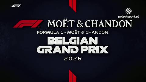 Logo Formuły 1, Mo&euml;t & Chandon, Belgian Grand Prix 2026.