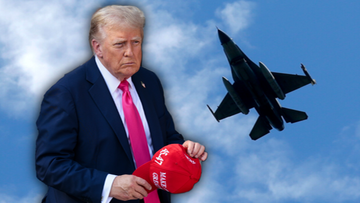 Nad polem golfowym Donalda Trumpa interweniował myśliwiec F-16. Pilot skierował się w stronę cywilnego samolotu, kt