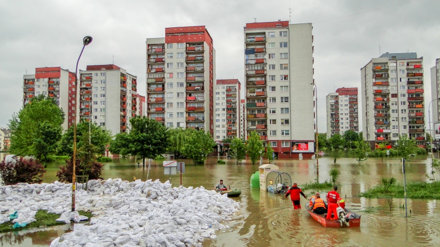 Powódź we Wrocławiu w maju 2010 roku. Fot. TwojaPogoda.pl