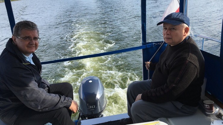 Prezes PiS na rybach. Joachim Brudziński pochwalił się zdjęciami