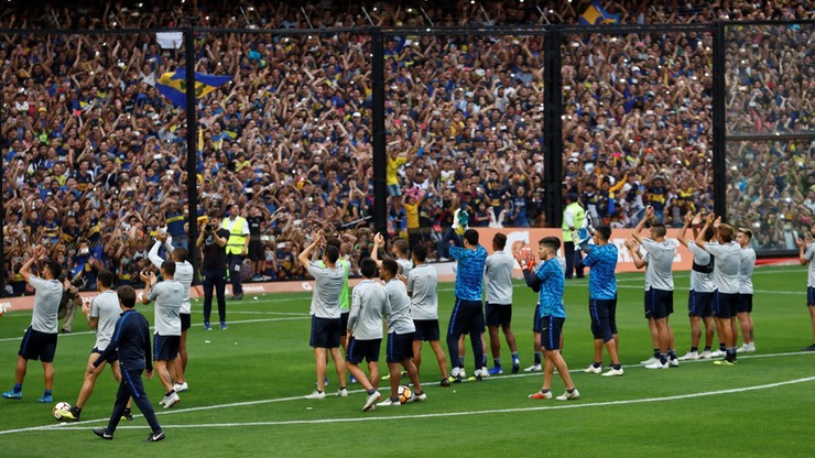 50 tysięcy kibiców na... treningu Boca Juniors