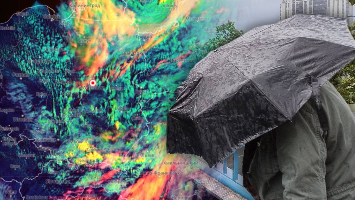 Jesienna pogoda zostanie we wschodniej Polsce na wiele dni