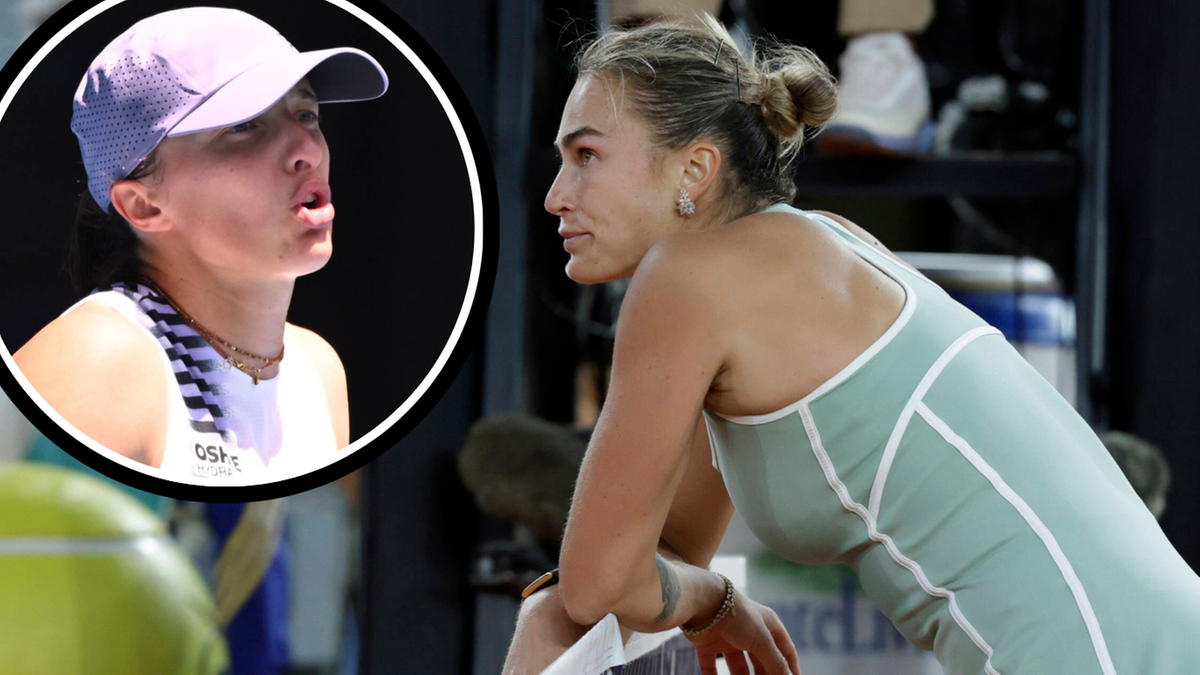 Aryna Sabalenka i Iga Świątek na zdjęciu.