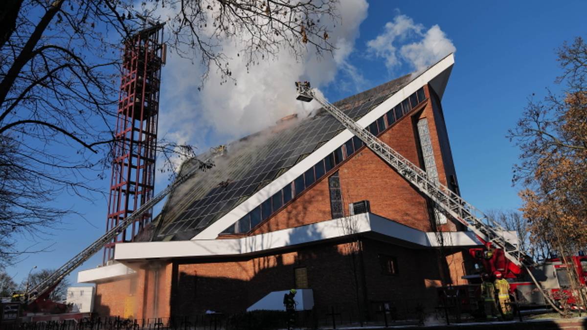 Pożar kościoła w Lublinie. Parafia wydała komunikat
