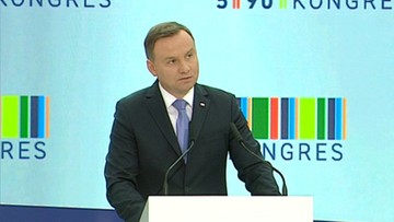 "Chcemy promować polski produkt".  "Najlepsze, bo polskie". Prezydent otworzył Kongres 590