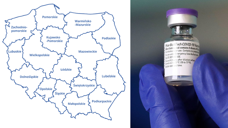 Opublikowano mapę punktów szczepień z całej Polski. Najwięcej na Mazowszu