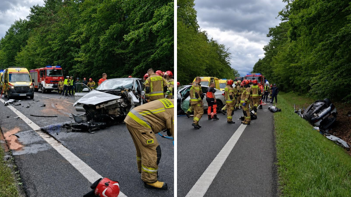 Tragiczny wypadek na Podkarpaciu. Dwie osoby nie żyją, "przeklęta trasa"