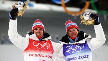 Pekin 2022: Triumf Norwegów w drużynowym sprincie, czwarty medal Johannesa Hoesflota Klaebo