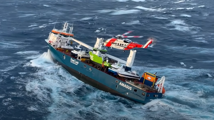 Statek dryfuje u wybrzeży Norwegii, wkrótce początek akcji ratunkowej