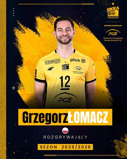PGE GiEK Skra Bełchatów - skład na nowy sezon 2025/2026. Siatkarze, trener, transfery