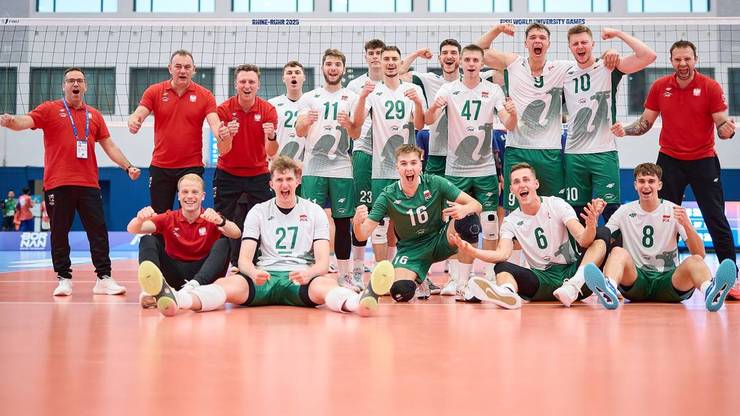 ZŁOTO – Letnia Uniwersjada - turniej siatkarzy