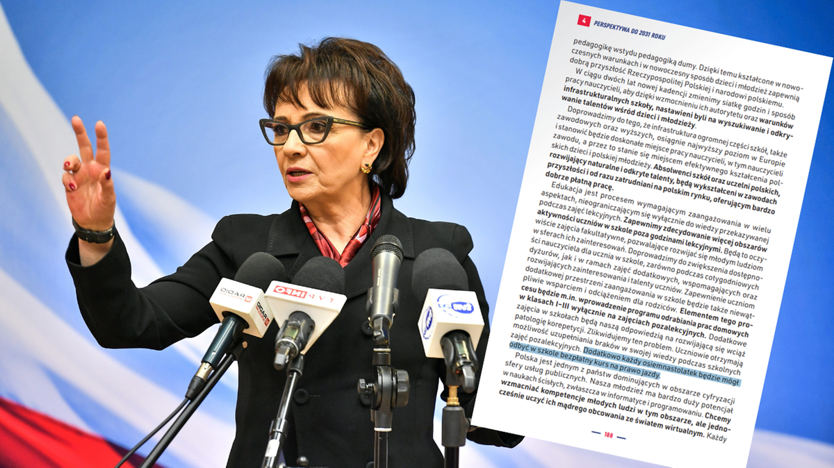 PiS kusi młodych wyborców. Elżbieta Witek ujawniła "znakomite rozwiązanie" dla 18-latków