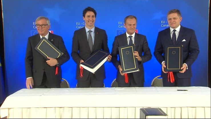 Unia i Kanada podpisały umowę gospodarczo-handlową CETA
