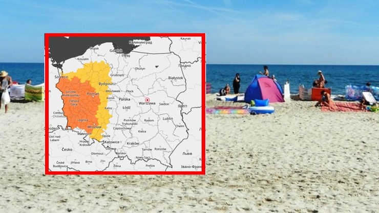 Ostrzeżenia przed upałami w Polsce. Temperatury nawet do 34 stopni