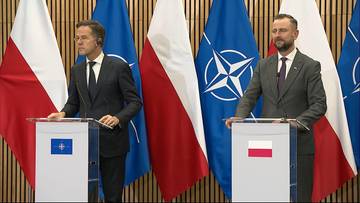 "NATO jest zjednoczone i gotowe". Mark Rutte z wizytą w Polsce