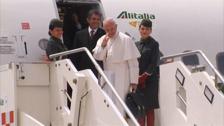 Papież Franciszek wyruszył w podróż do Fatimy